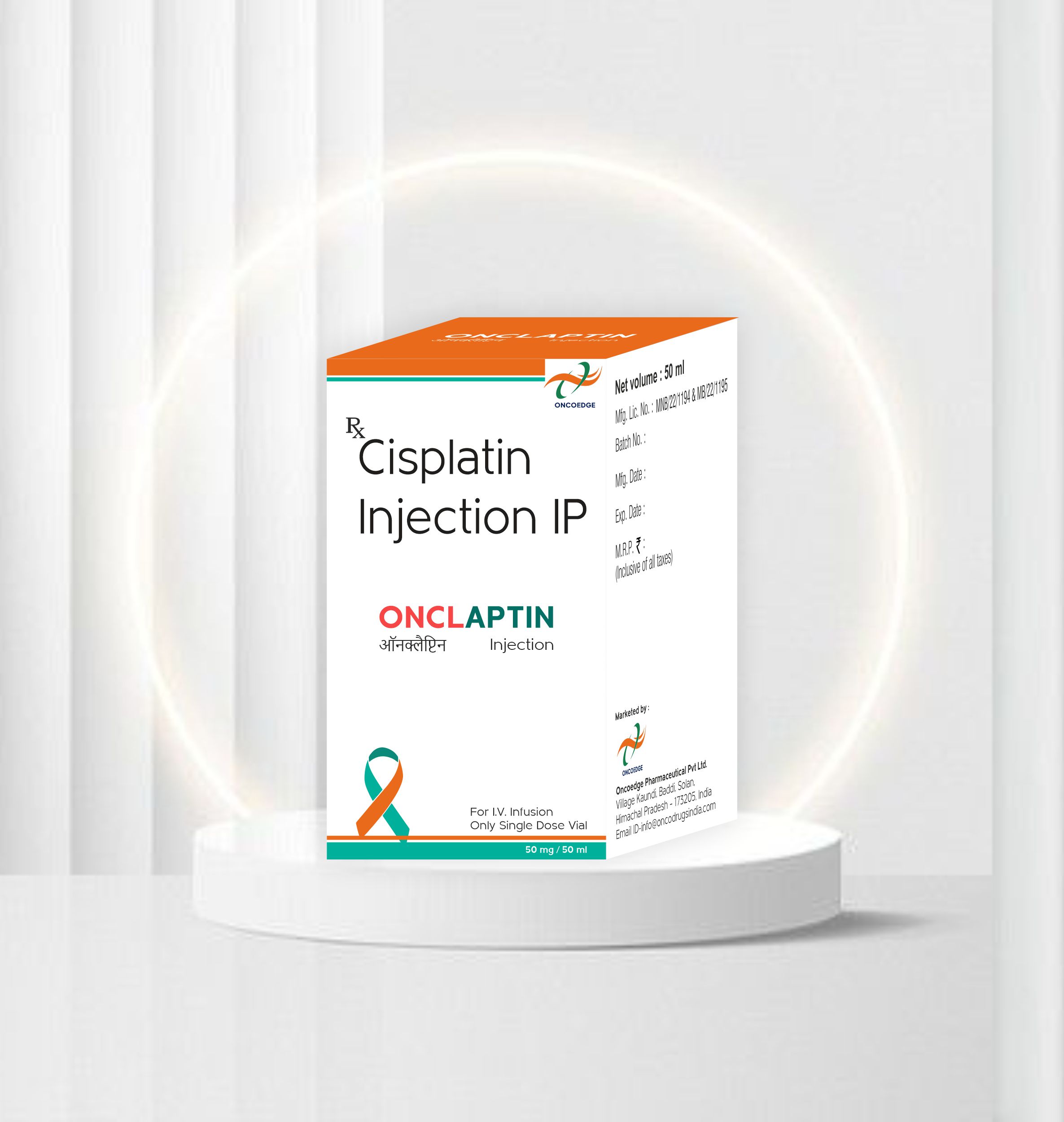 ONCLAPTIN 50 INJ.