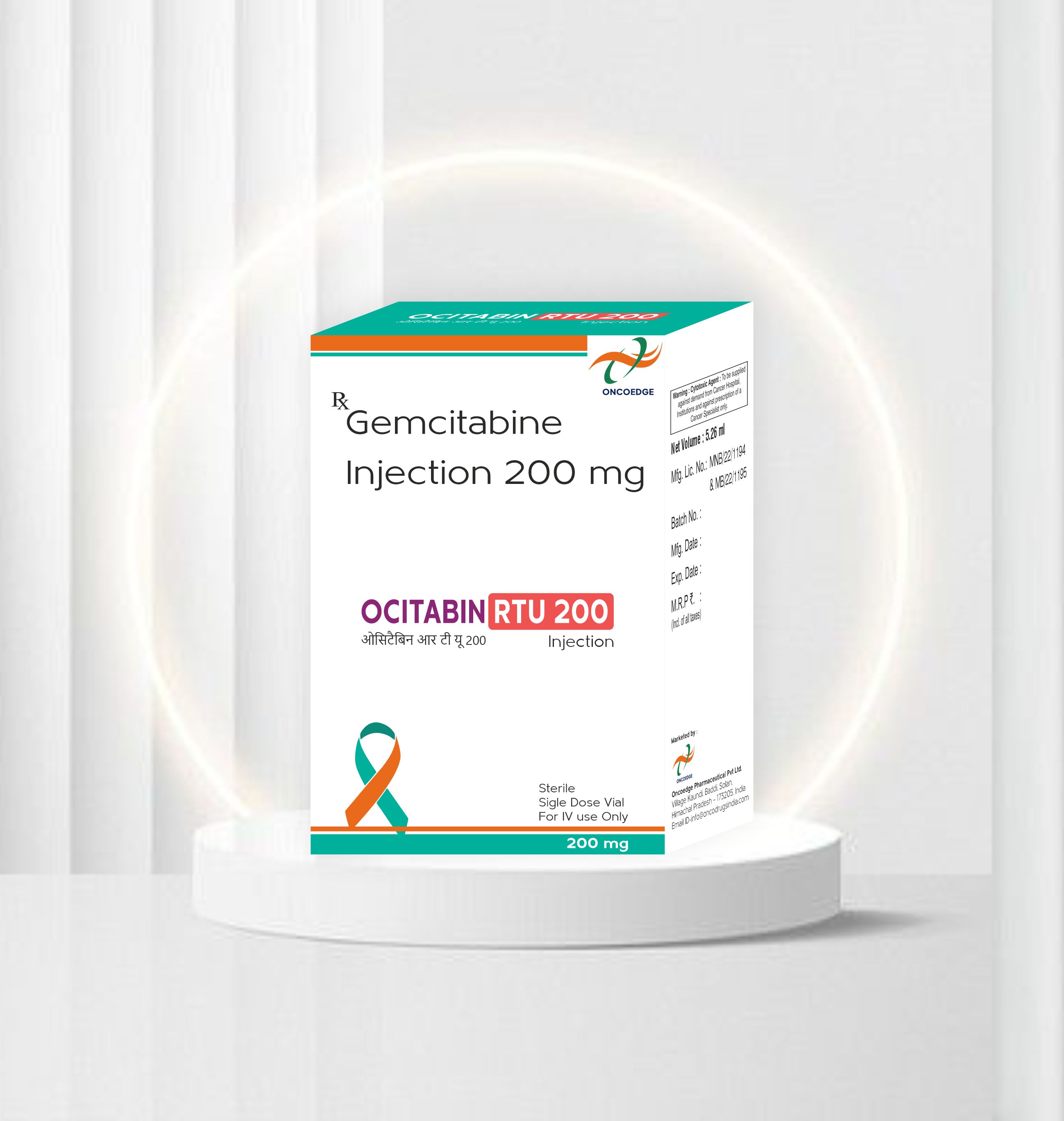 OCITABIN RTU 200 MG.